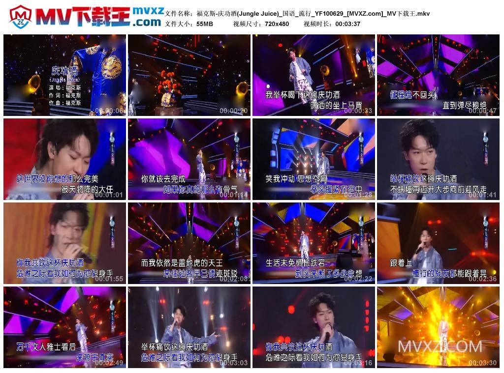 福克斯-庆功酒(Jungle Juice)_国语_流行_YF100629